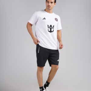 ست تی شرت نخی اینتر میامی و شلوارک غواصی