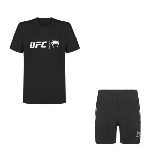 ست تی شرت UFC و شلوارک غواصی مدل U2