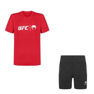 ست تی شرت UFC و شلوارک غواصی مدل U6