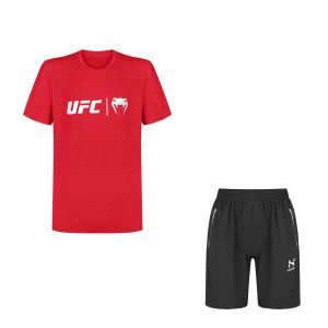 ست تی شرت UFC و شلوارک آیرو مدل U8