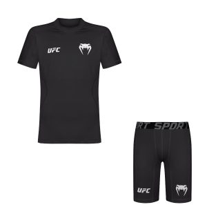 ست استرچ آستین کوتاه و کشاله ونوم مدل V1