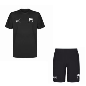 ست تی شرت سوزنی طرحدار و شورت مدل R8