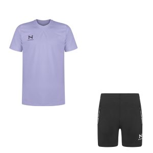 ست تی شرت آلافیل و شلوارک غواصی هومد مدل AL13